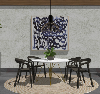 精品客厅设计家具模型 (40)